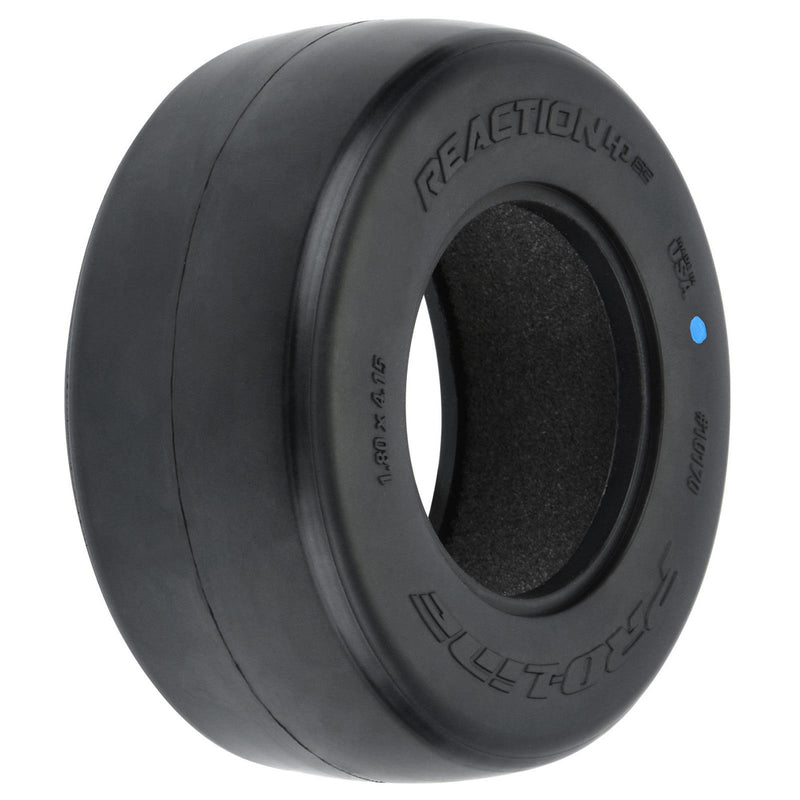 PRO1017003 Proline 1/10 Reaction HP SCT Ultra Blue Rear 2.2in/3.0in Drag Racing Tyres, 2pcs
