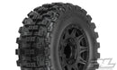 PRO1017410 Proline Badlands MX28 HP 2.8in Belted Tyres Mounted on Raid 6x30 Wheels, F/R, PR10174-10 Proline