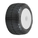 PRO1017713 Proline Hole Shot Tyres Mounted on White Wheels, Mini-T 2.0, F/R, PR10177-13 Proline
