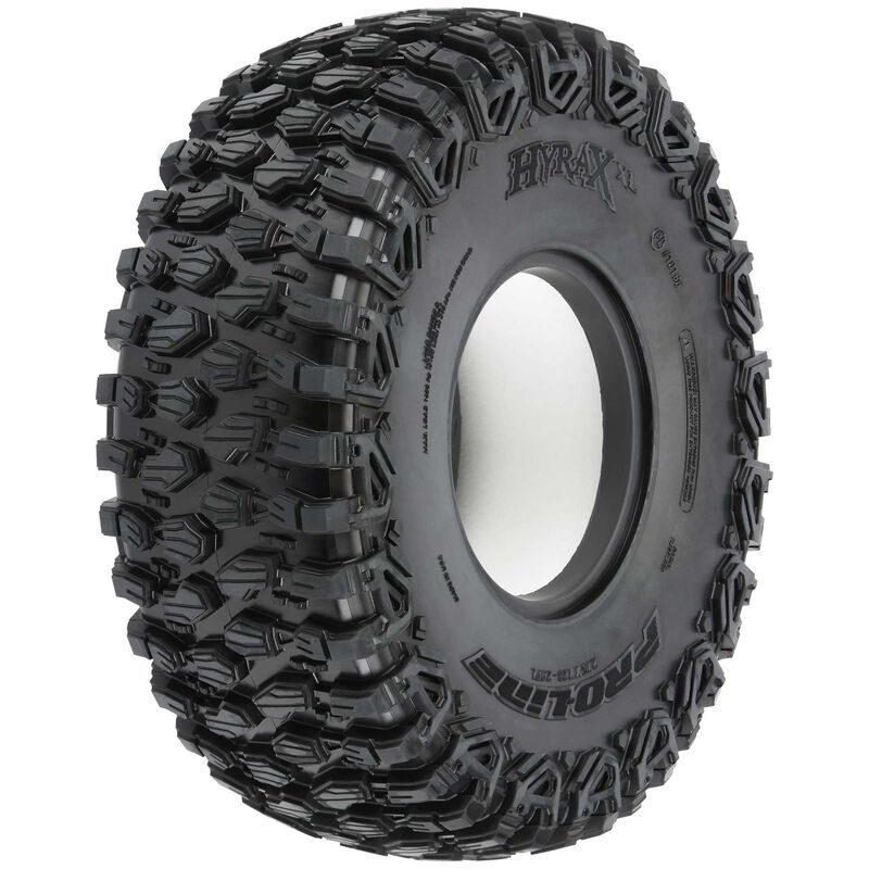 PRO1018614 Proline 1/6 Hyrax XL G8 F/R 2.9in Rock Crawling Tyres, 2pcs, PR10186-14 Proline