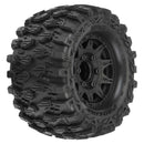 PRO1019010 Proline Hyrax 2.8in Tyres Mounted on Black 6x30 Wheels, Stampede, F/R, PR10190-10 Proline