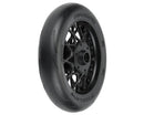 PRO1022210 Proline 1/4 Supermoto Mounted Front Tyre with Black Wheel, ProMoto-MX Proline