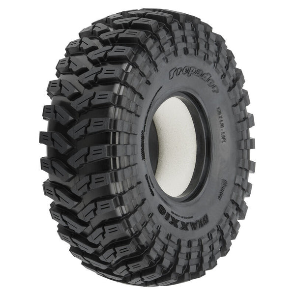 PRO1022714 Proline Maxxis Trepador 1.9in G8 Rock Terrain Truck Tyres, 2pcs