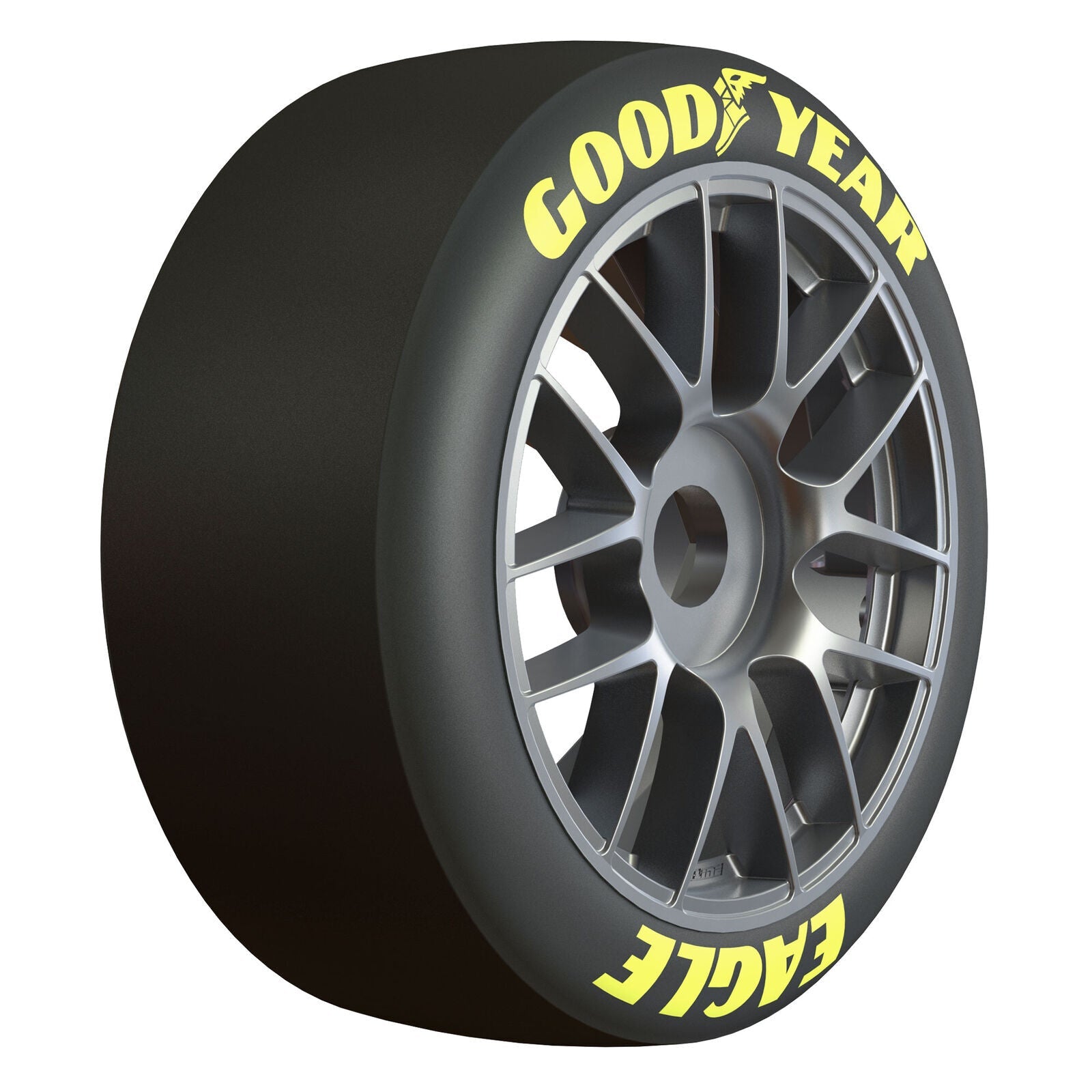 PRO1023311 Proline 1/7 Goodyear Nascar Cup Belted Tyres Mounted on 14 Spoke Wheels Proline