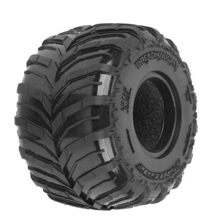 Proline Dreadnaught F/R Tyre suit Mini LMT, 2pcs PRO1026500