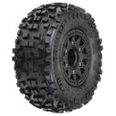 PRO118210 Proline Badlands SC Tyres Mounted on Raid 6x30 Wheels, Slash 2wd/4wd, F/R, PR1182-10 Proline