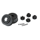 PRO278503 Proline 1/10 Raid 2.2in/3.0in Black SCT Wheels with Hex Adapters, 2pcs Proline