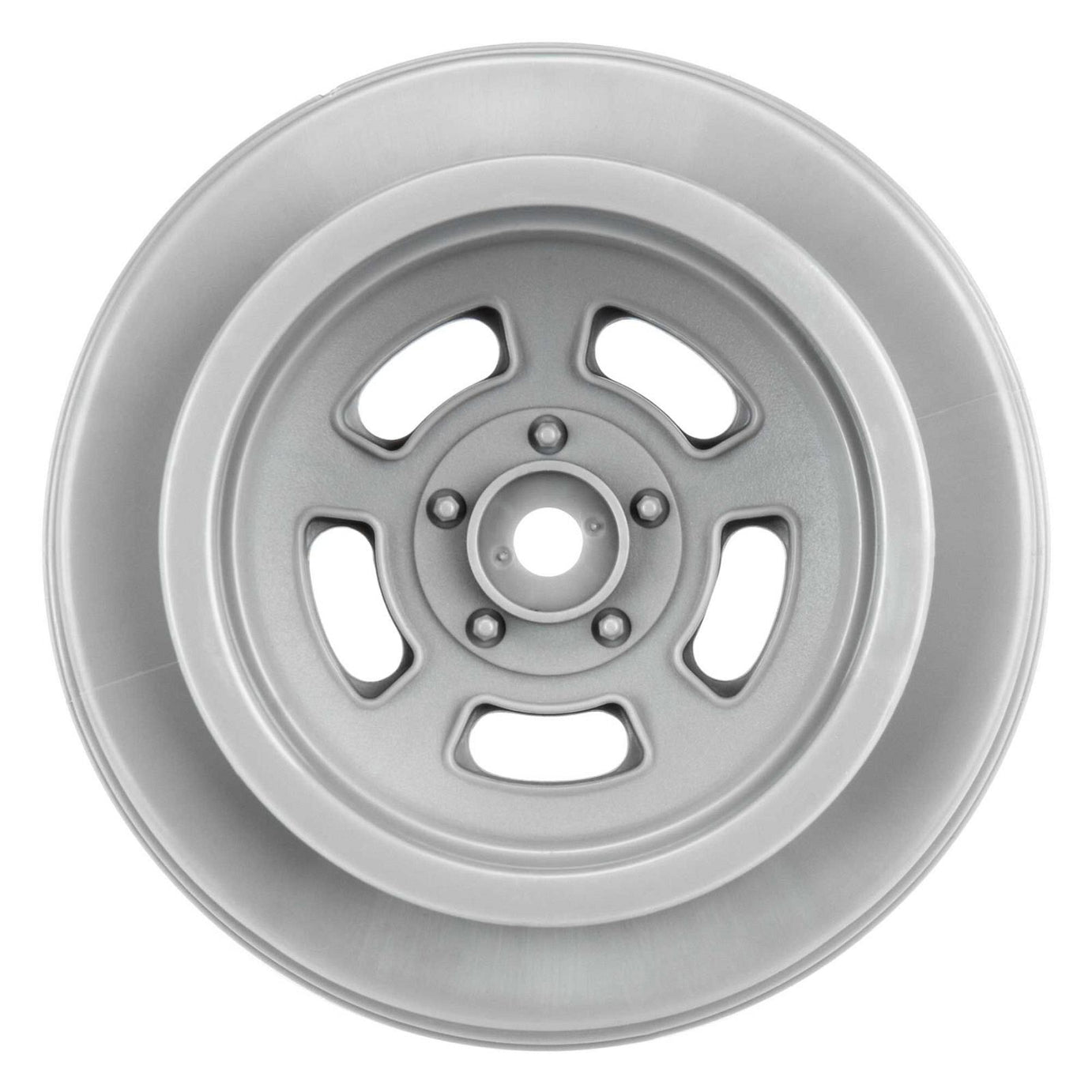 PRO279305 Proline 1/10 Retro Drag Spec 2.2in Rear Wheels, Stone Gray, 2pcs Proline
