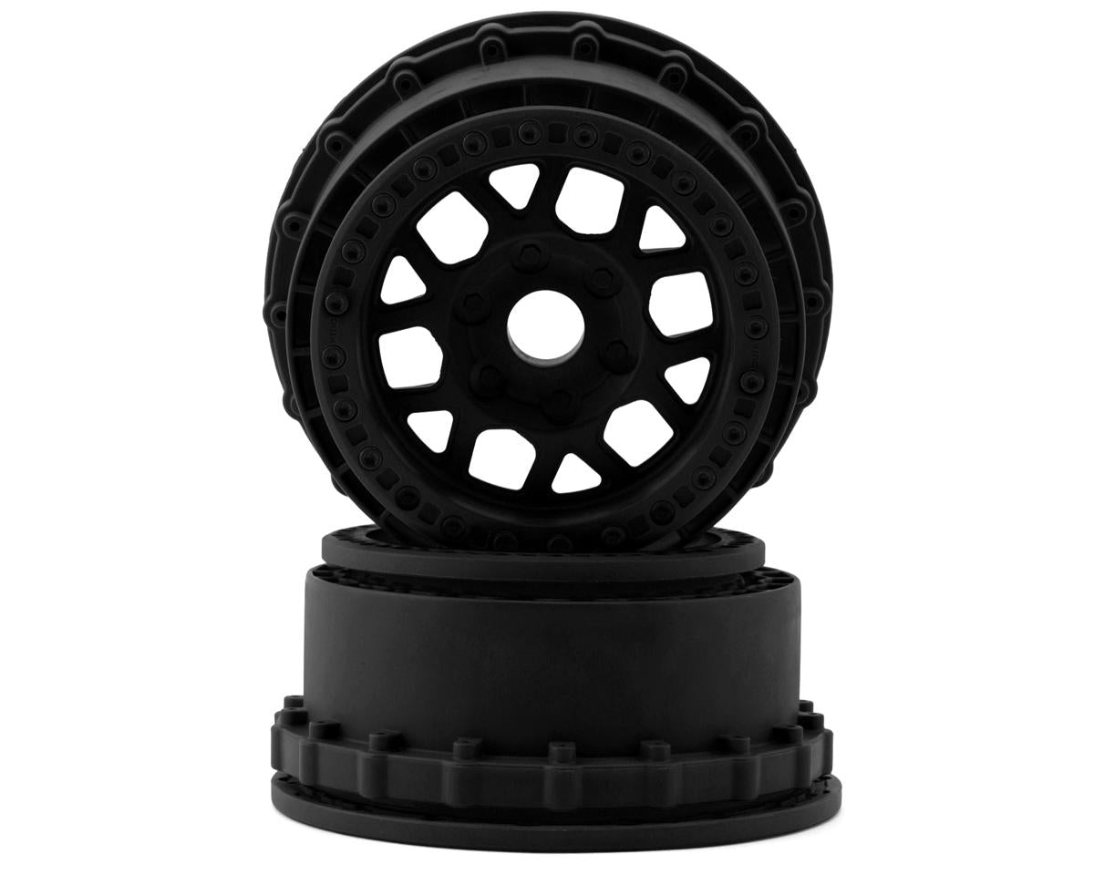 Proline Wheel and Beadlock Set, Black, 2pcs, 5IVE-T 3.0 - PRO287803