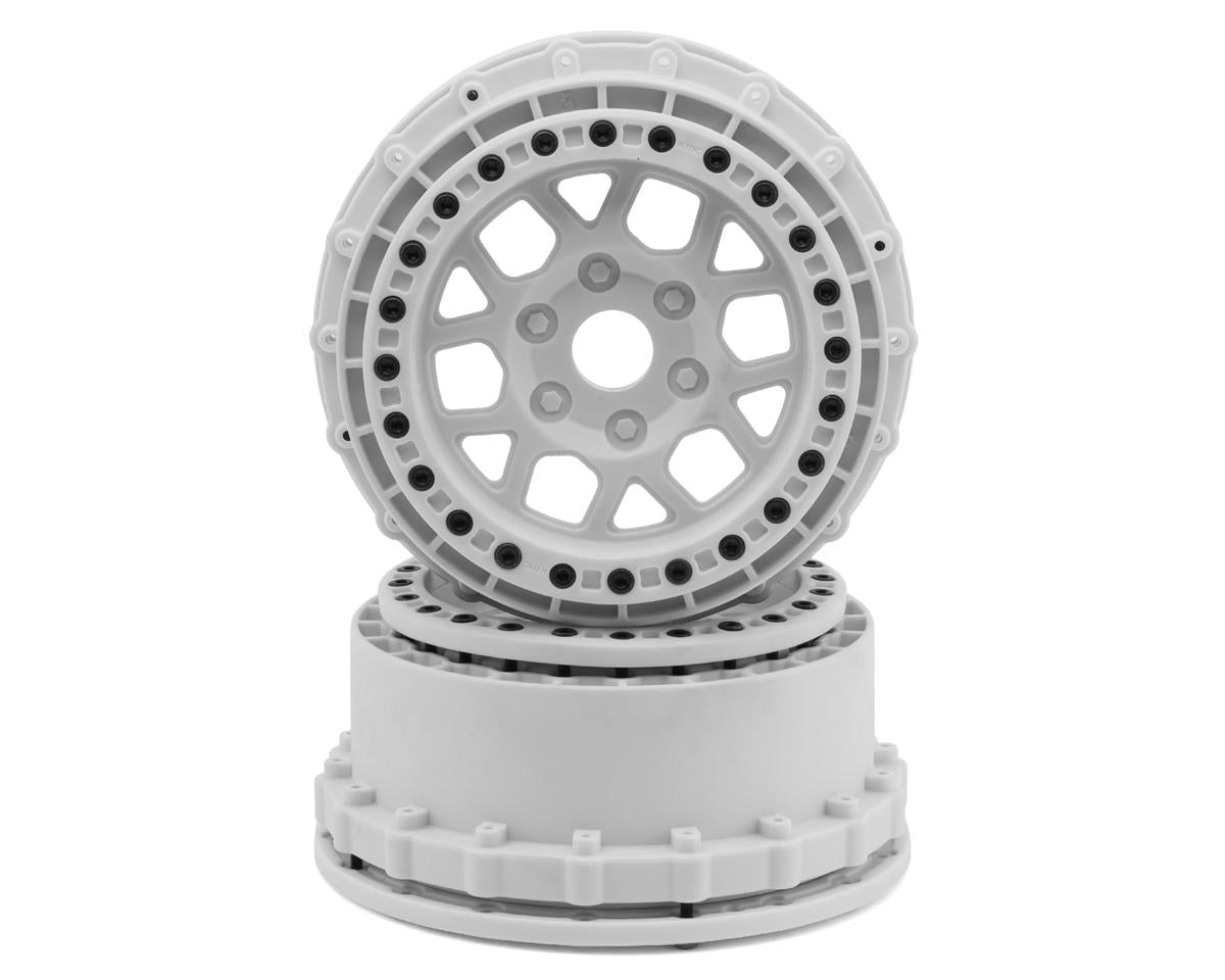 Proline Wheel and Beadlock Set, White, 2pcs, 5IVE-T 3.0 - PRO287804