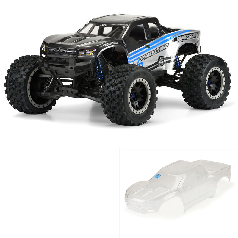 PRO348217 Proline Pre-Cut 2017 Ford F-150 Raptor Clear Body, X-Maxx, PR3482-17
