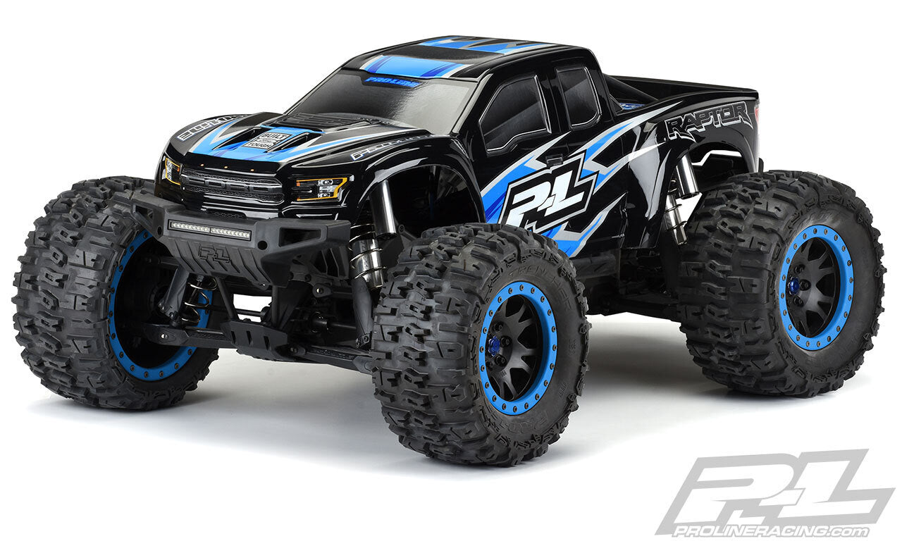 PRO348218 Proline Pre-Cut 2017 Ford F-150 Raptor Black Body, X-Maxx, PR3482-18 Proline