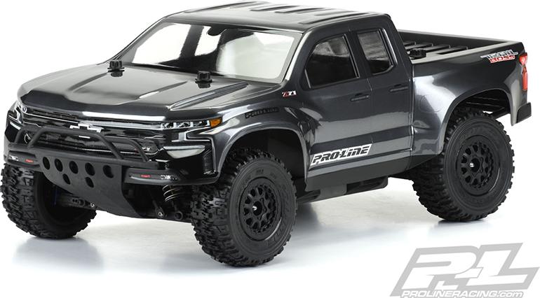 PRO351200 Proline 2019 Chevy Silverado Z71 Trail Boss Clear Body, Slash, PR3512-00 Proline