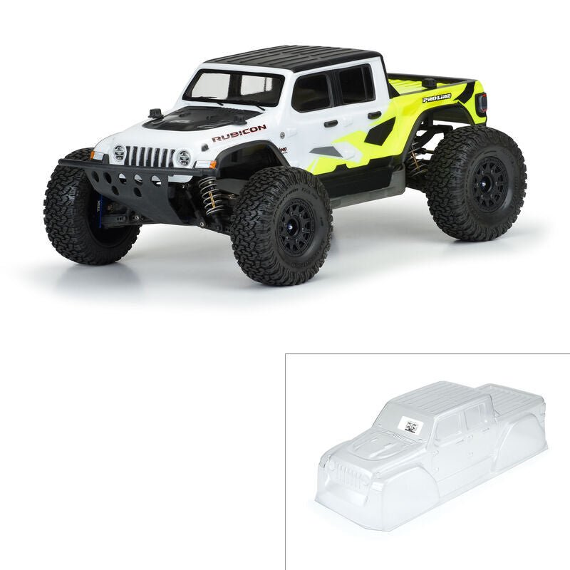 PRO354200 Proline Jeep Gladiator Rubicon Clear Body, SCT and 1/8 MT, PR3542-00 Proline