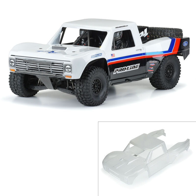 PRO354717 Proline Pre-Cut 1967 Ford F-100 Clear Body, Traxxas UDR, PR3547-17 Proline
