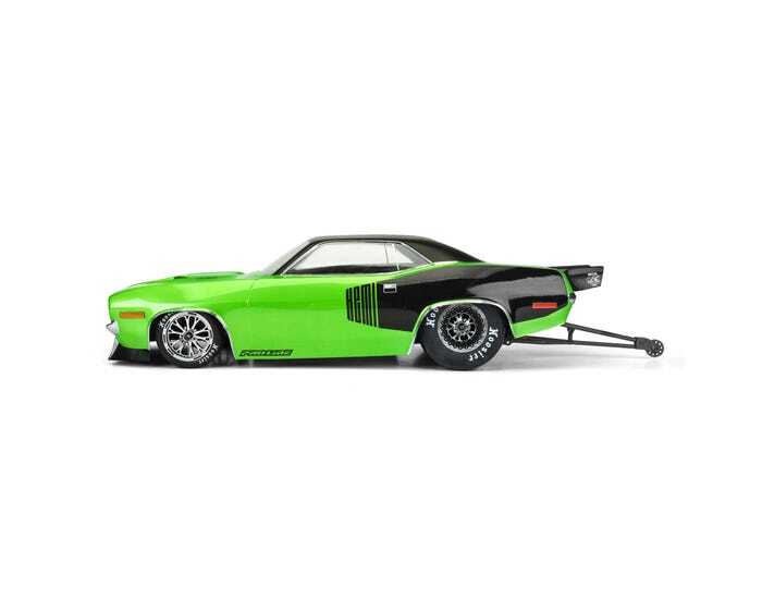 PRO355000 Proline 72 Plymouth Barracuda Clear Body, 22S, DR10, Slash 2WD, PR3550-00 Proline