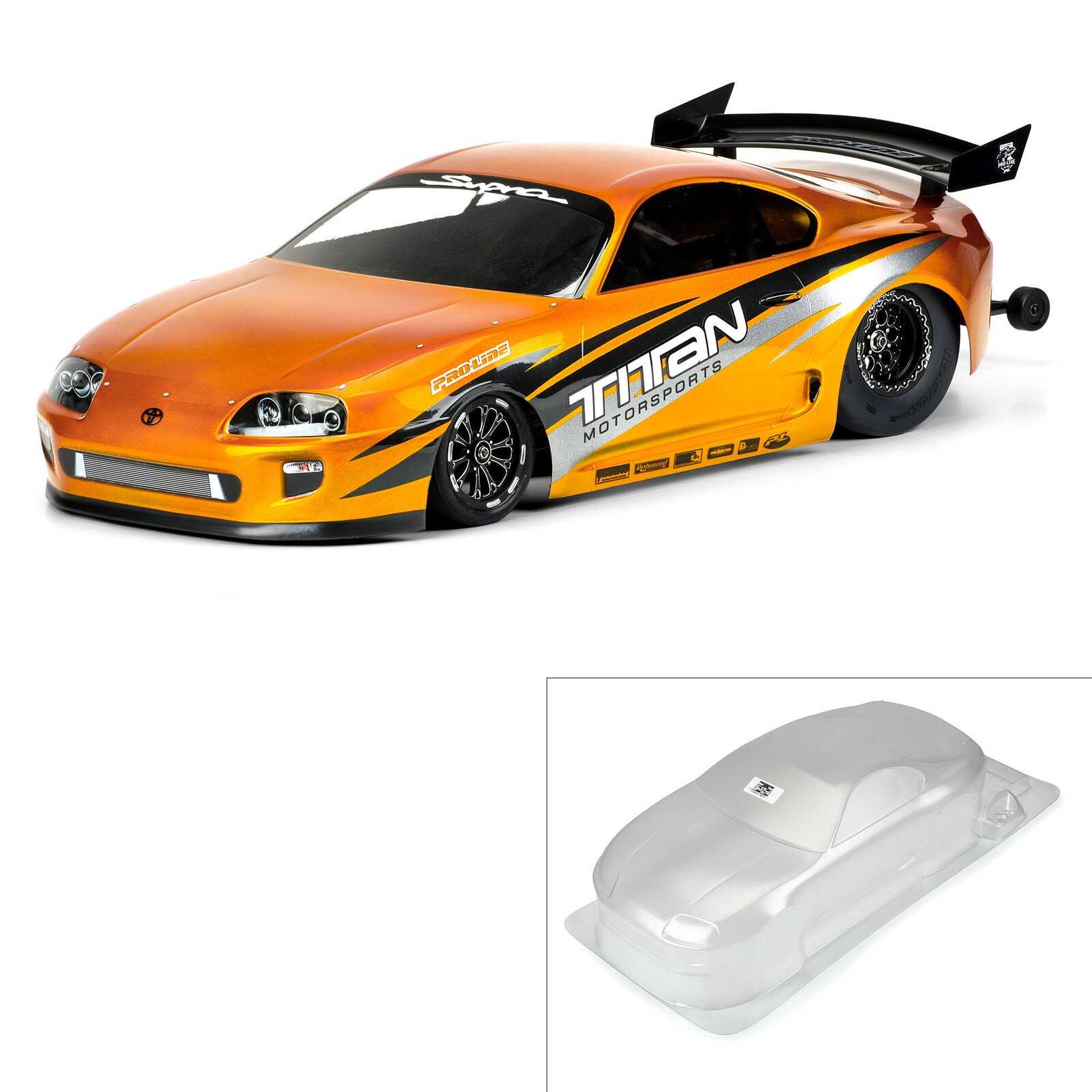 PRO356100 Proline 1995 Toyota Supra Clear Body Proline