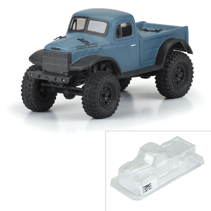 PRO356500 Proline 1946 Dodge Power Wagon Clear Body, SCX24 JLU, PR3565-00 Proline