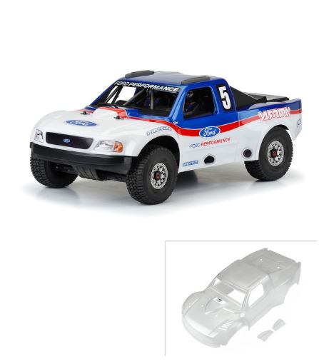 PRO361817 Proline Pre-Cut 1997 Ford F-150 Trophy Truck Clear Body suit Mojave 6S