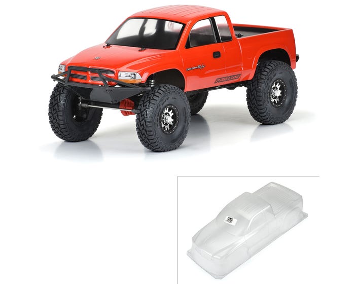 PRO362000 Proline Proform 1997 Dodge Dakota Clear Body suit 313mm WB Crawlers Proline