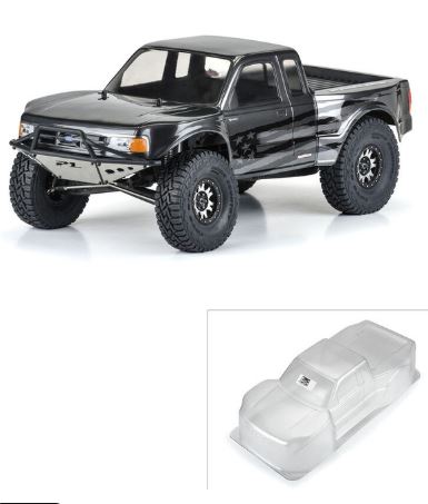 Proline 1993 Ford Ranger Pre-Runner Clear Body suit 313mm Crawlers PRO364000