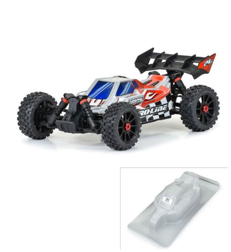 Proline Axis Tough-Colour Body, Stone Grey, Arrma Typhon 223S PRO364614