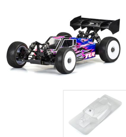 Proline Sector Clear Body for TLR 8ight X/E 2.0 PRO365600