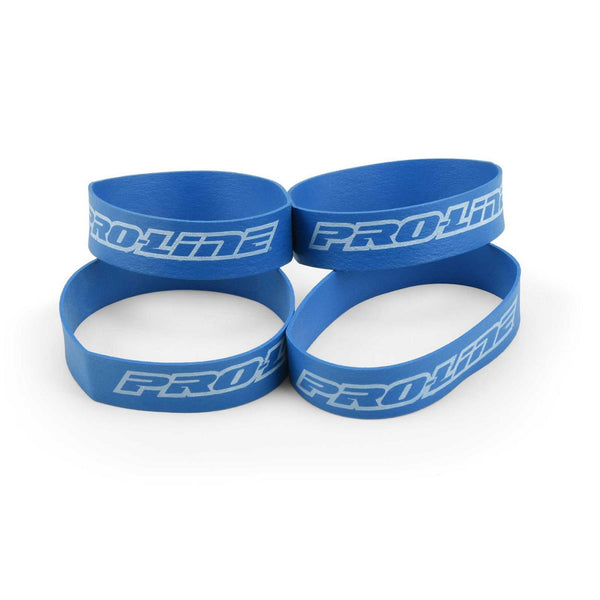 PRO629800 Proline Pro-Line Tyres Blue Rubber Bands, 4pcs