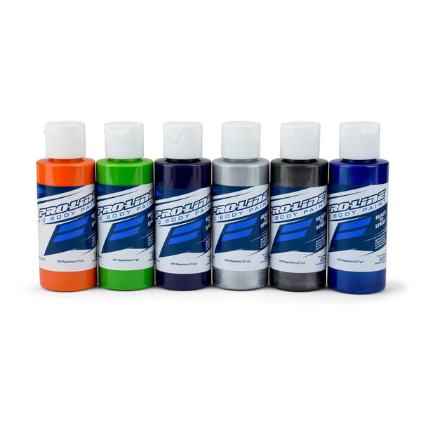 PRO632301 Proline RC Body Paint Secondary Colour Set, 6pcs