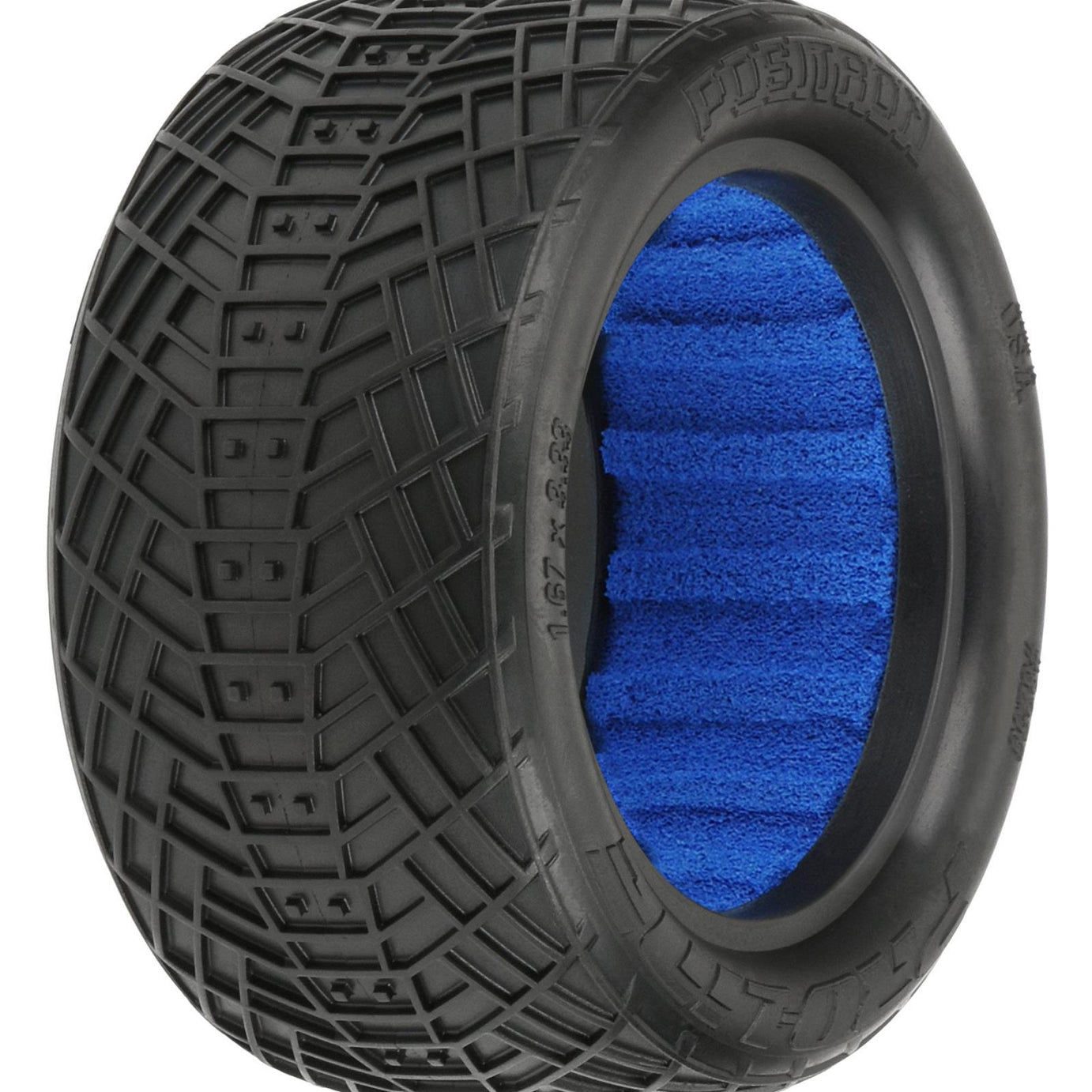 PRO825603 Proline 1/10 Positron M4 Rear 2.2in Off-Road Buggy Tyres, 2pcs Proline