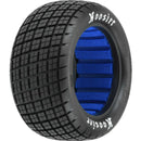 PRO827402 Proline 1/10 Hoosier Angle Block M3 Rear 2.2in Dirt Oval Tyres, 2pcs Proline