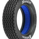 PRO827502 Proline 1/10 Hoosier Super Chain Link M3 2WD Front 2.2in Dirt Oval Tyres, 2pcs Proline