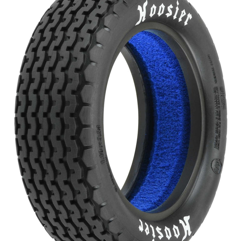 PRO827502 Proline 1/10 Hoosier Super Chain Link M3 2WD Front 2.2in Dirt Oval Tyres, 2pcs