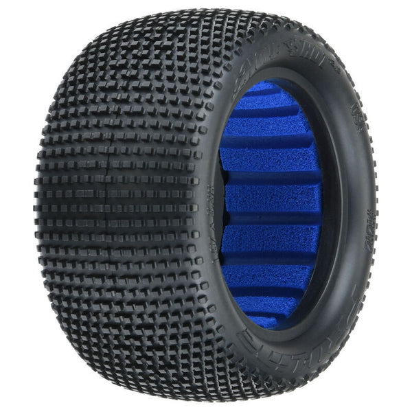 PRO828202 Proline 1/10 Hole Shot 3.0 M3 Rear 2.2in Off-Road Buggy Tyres, 2pcs