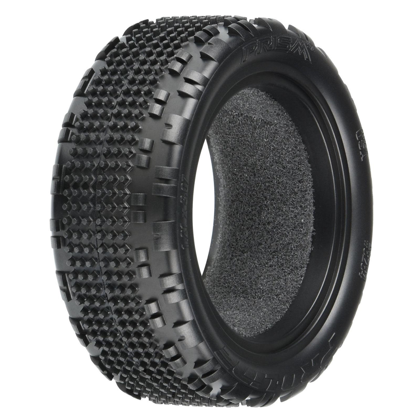 PRO8284304 Proline 1/10 Prism 2.0 CR4 4WD Front 2.2in Carpet Buggy Tyres, 2pcs Proline