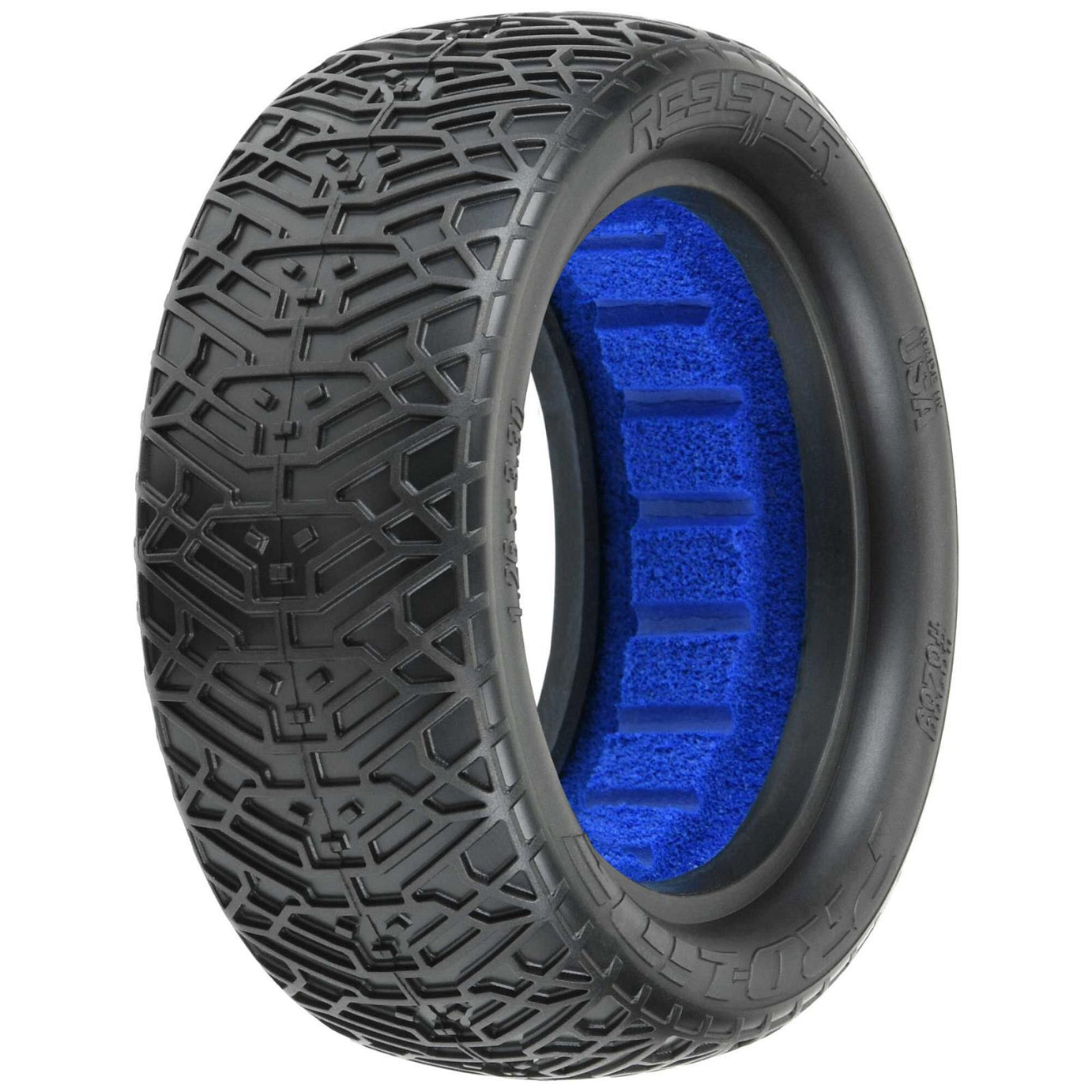 PRO8289204 Proline 1/10 Resistor S4 4WD Buggy Front 2.2in Off-Road Buggy Tyres, 2pcs Proline