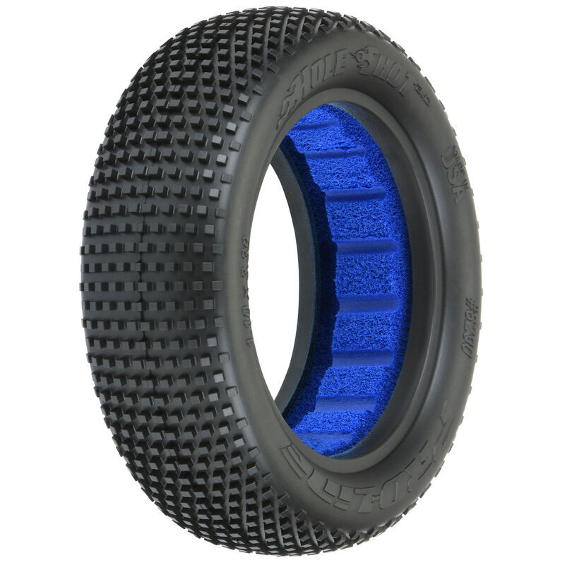 PRO829002 Proline 1/10 Hole Shot 3.0 M3 2WD Front 2.2in Off-Road Buggy Tyres, 2pcs Proline