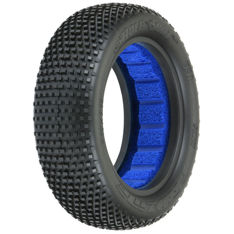 PRO829002 Proline 1/10 Hole Shot 3.0 M3 2WD Front 2.2in Off-Road Buggy Tyres, 2pcs