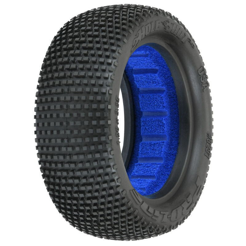 PRO829102 Proline 1/10 Hole Shot 3.0 M3 4WD Front 2.2in Off-Road Buggy Tyres, 2pcs
