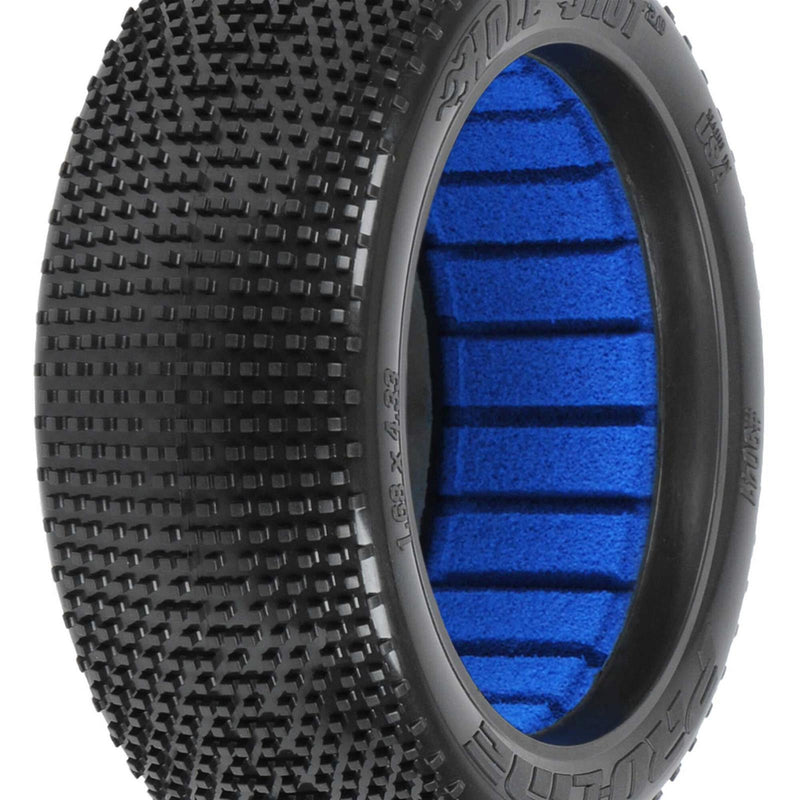 PRO9041204 Proline 1/8 Hole Shot 2.0 S4 Front/Rear Off-Road Buggy Tyres, 2pcs