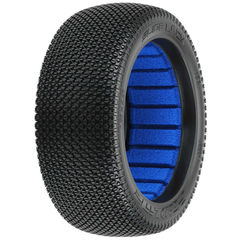 PRO9064203 Proline 1/8 Slide Lock S3 Clay Front/Rear Off-Road Buggy Tyres, 2pcs