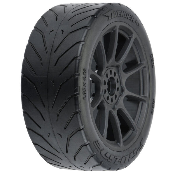 PRO906921 Proline Avenger HP S3-Soft-Belted 1/8 Buggy Tyres Mounted on Wheels, F/R, PR9069-21