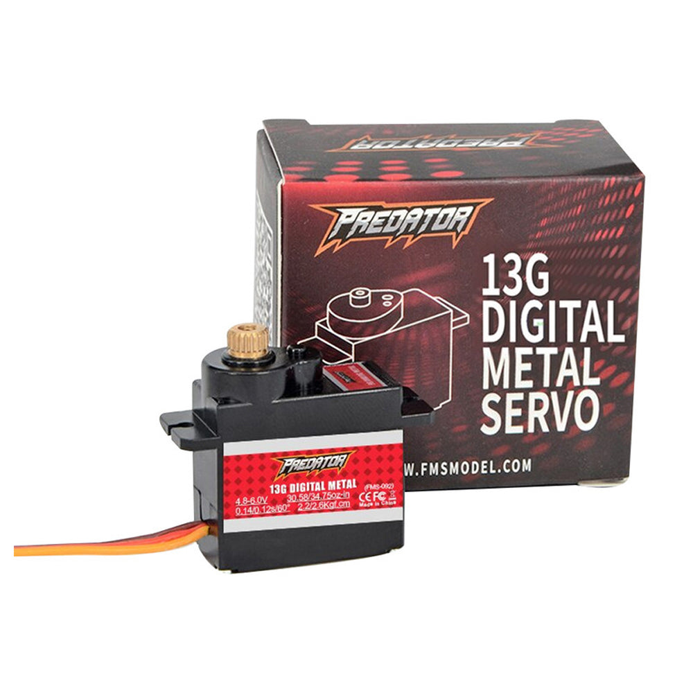 Predator 13g Analogue Metal Servo revers (FMSPR13MGAR) FMS