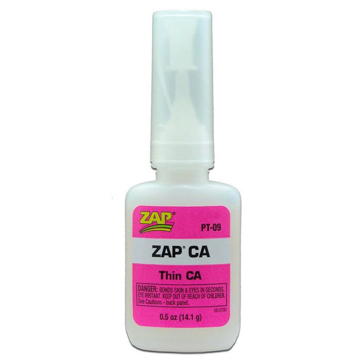 ZAP PT-09 1/2 OZ. PINK ZAP CA 1 X BOTTLE (12 PER BOX) ZAP