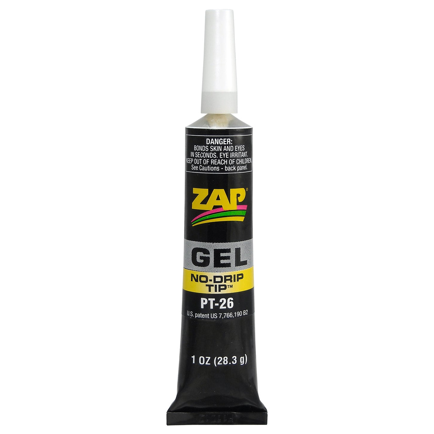 ZAP PT-26 1 O. ZAP GEL CA NO DRIP-SUCK BACK TUBE ZAP
