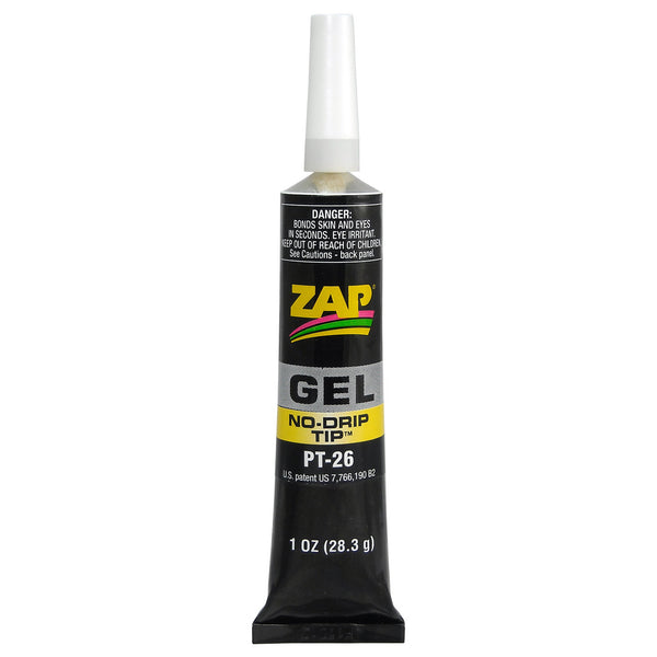 ZAP PT-26 1 O. ZAP GEL CA NO DRIP-SUCK BACK TUBE