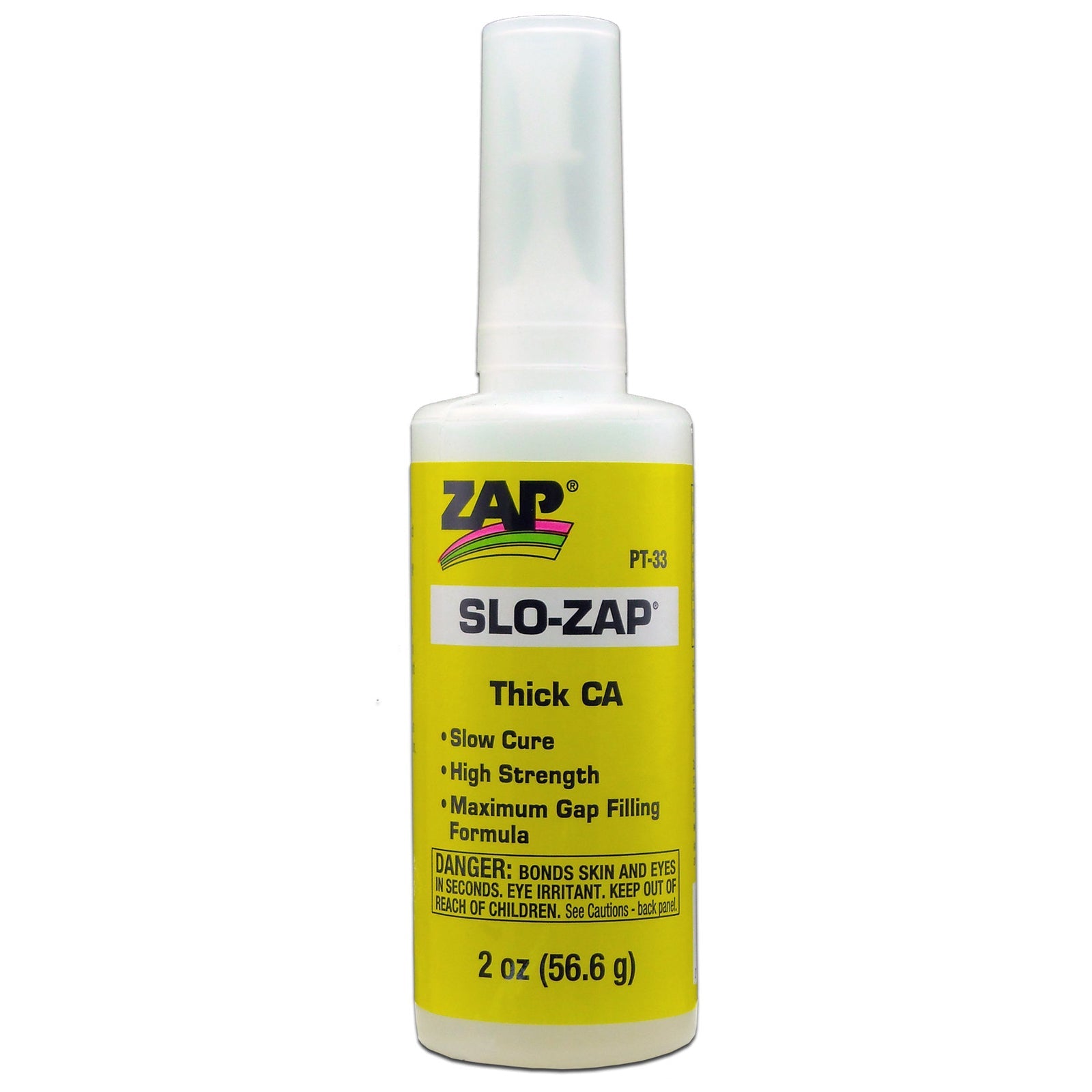 ZAP PT-33 2 OZ. YELLOW SLO-ZAP CA ZAP