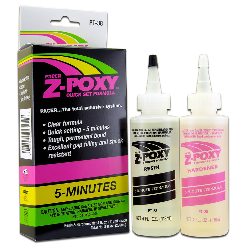 (DG) ZAP PT-38 8 OZ. 5 MINUTE Z-POXY