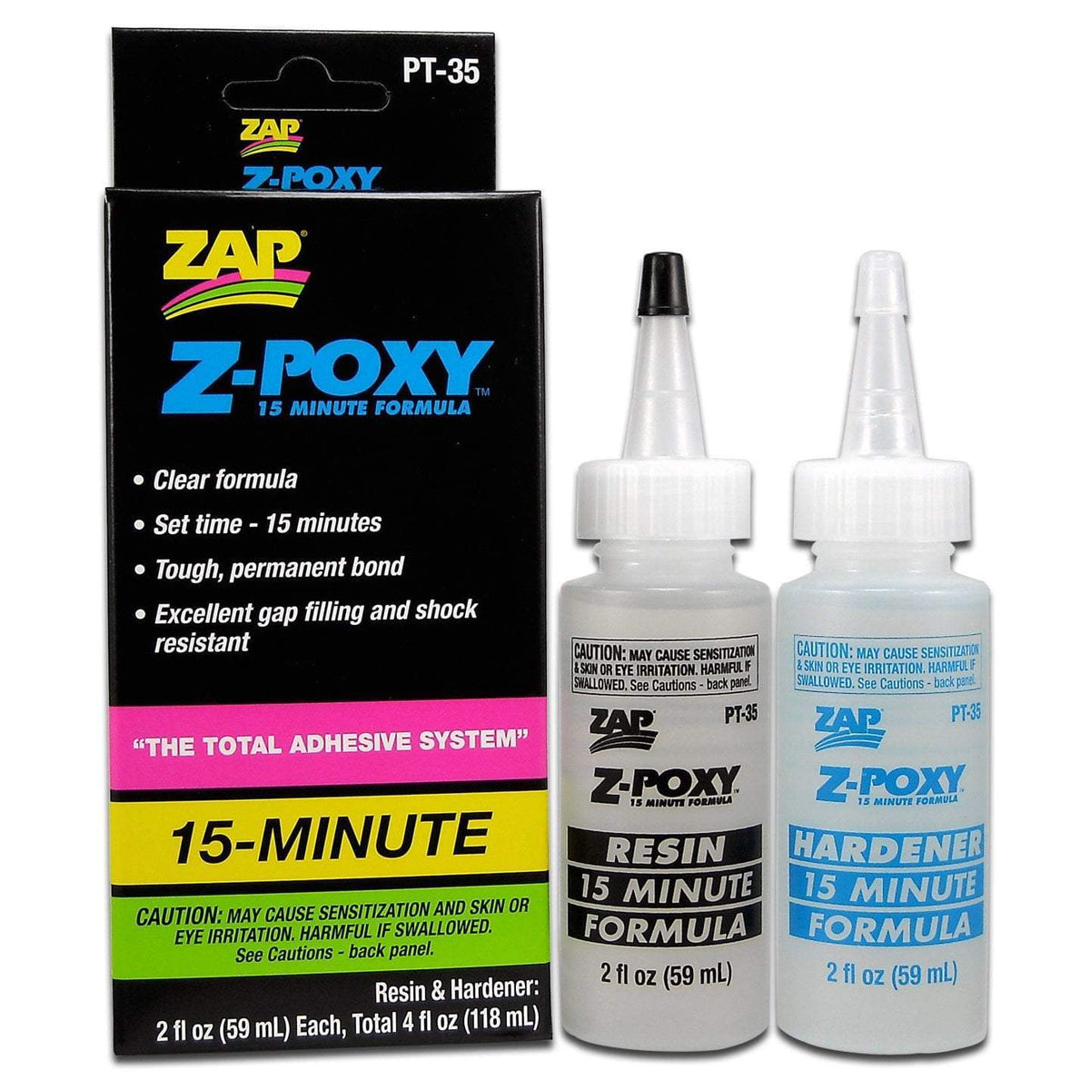 Zap-A-Gap 15-Minute Z-Poxy 4oz/118ml (set) PT35