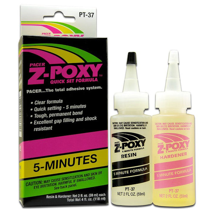Zap-A-Gap 5-Minute Z-Poxy 4oz/118ml (set) PT37